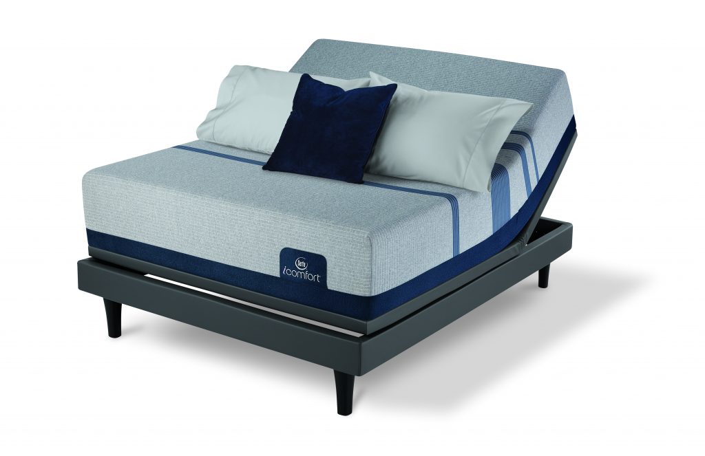 iComfort Blue Max 5000 on adjustable base available at Best Mattress in Las Vegas