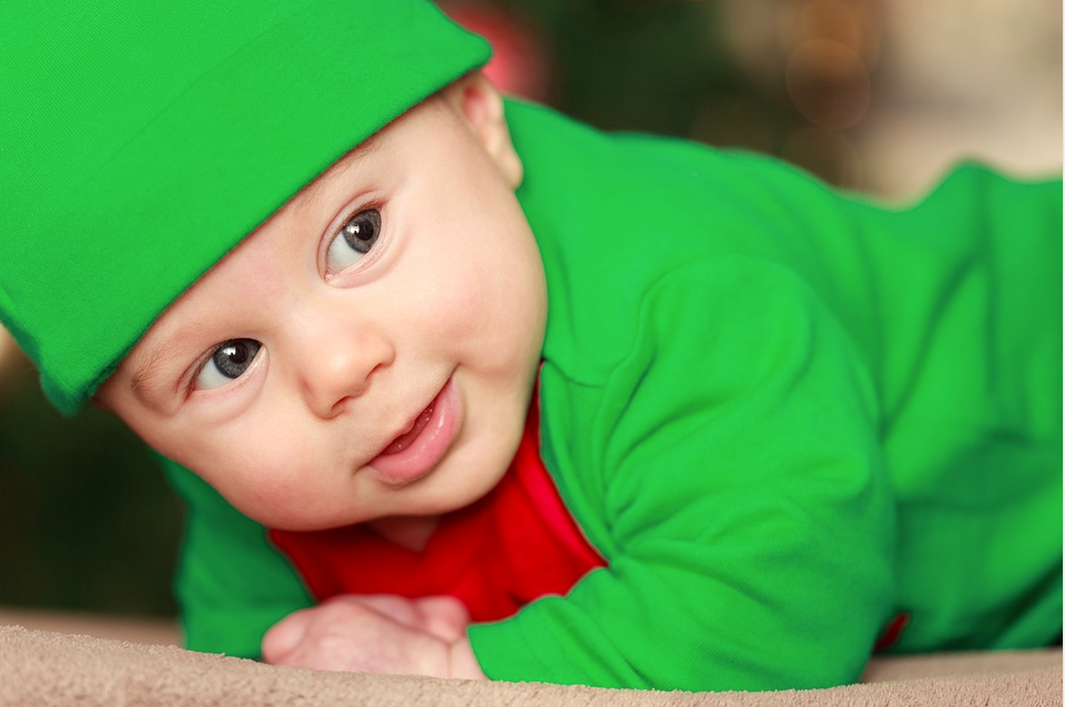 How to help a baby sleep during the Holidays from Best Mattress 