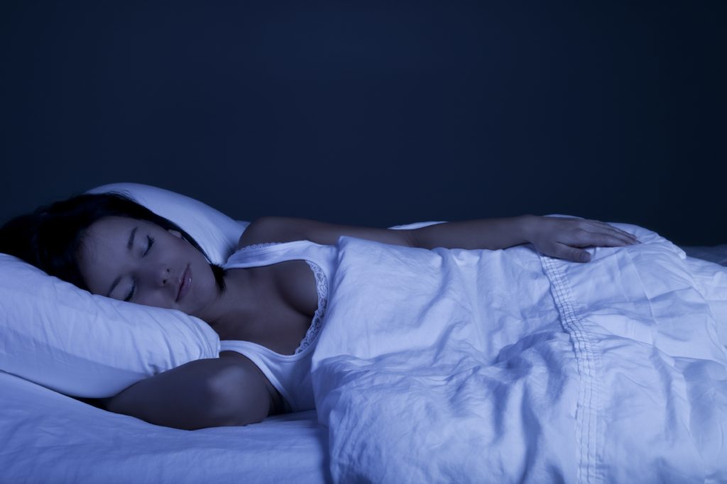 A dark, cool room will help you sleep more deeply.