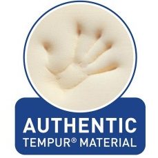 Authentic TEMPUR®material memory foam