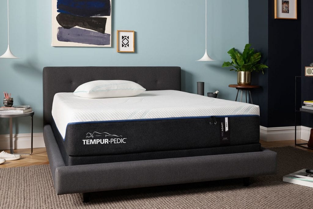 Tempur-Pedic mattress: TEMPUR-ProAdapt Soft in a bedroom