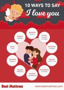 10 Ways To Say I Love You From Best Mattress in Las Vegas, Mesquite & St. George, Utah