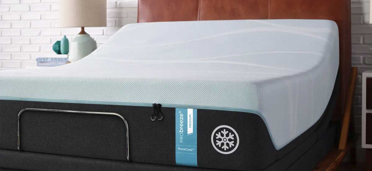 TEMPUR-PRObreeze Mattress in bedroom