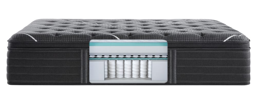 Beautyrest Black K-Class Ultra Plush Pillowtop mattress Cutaway