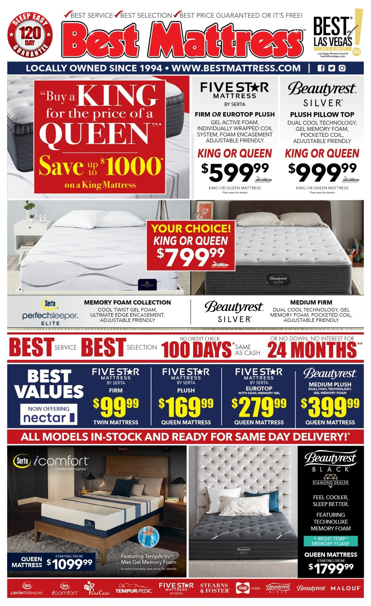 Current Best Mattress Ad | Mattress Sales | Las Vegas & St. George