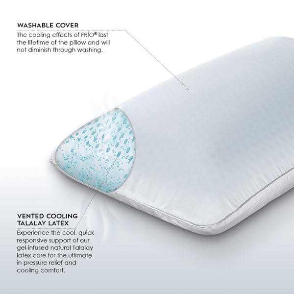 Talalay latex cheap pillow costco