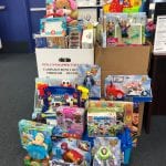 Toys 4 Tots box's. 2 Full Boxes At This Location.