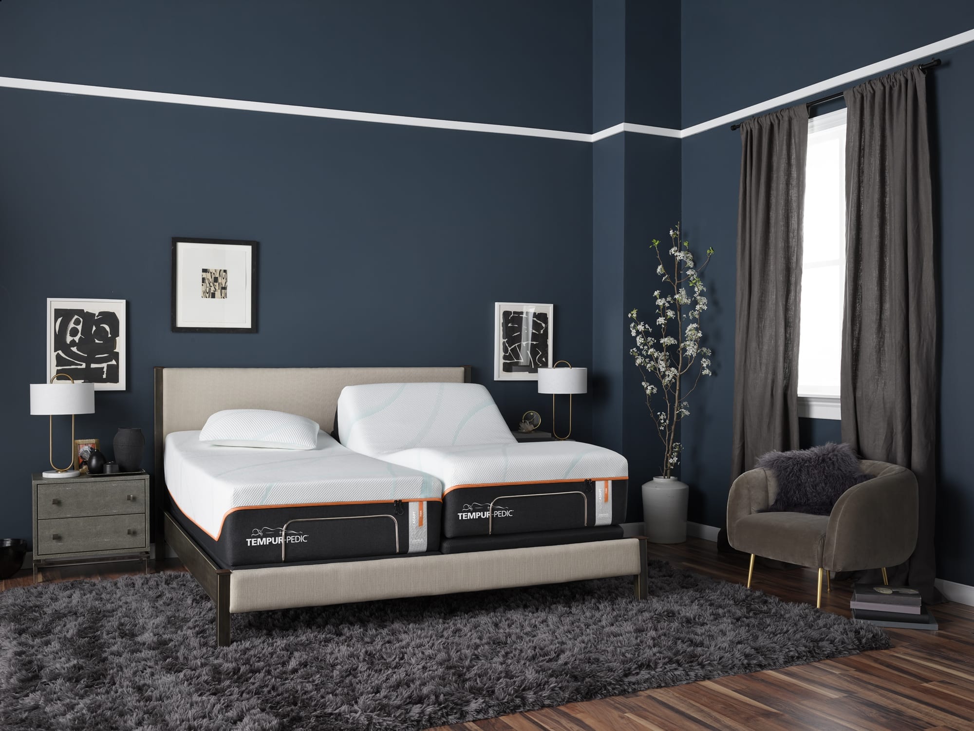 TEMPUR-LuxeAdapt King Firm mattress Ergo Extend