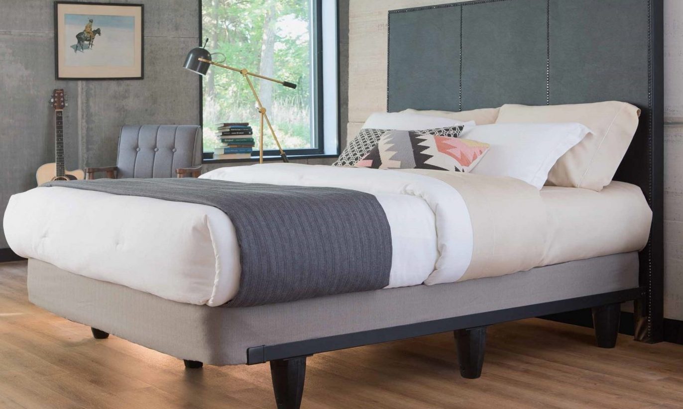 A bed on a Knickerbocker Bed Frames