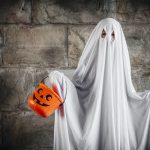 Ghost bed sheet costume
