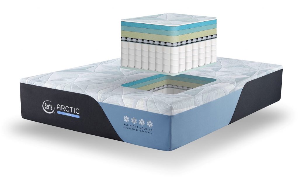 Serta Arctic Hybrid mattress cutaway
