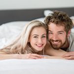 A couple on a firm mattress
