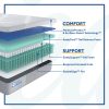 Sealy Hybrid Medina Firm Mattress layers