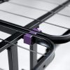Purple Platform Bed polypropylene buffers