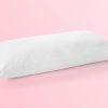 Purple Pillow pink background