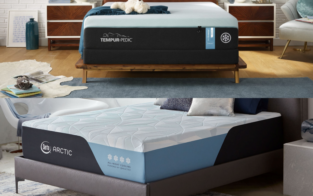 Serta Arctic Hybrid vs. TEMPURPRObreeze° Hybrid Best Mattress