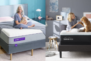 Tempurpedic vs Purple featured