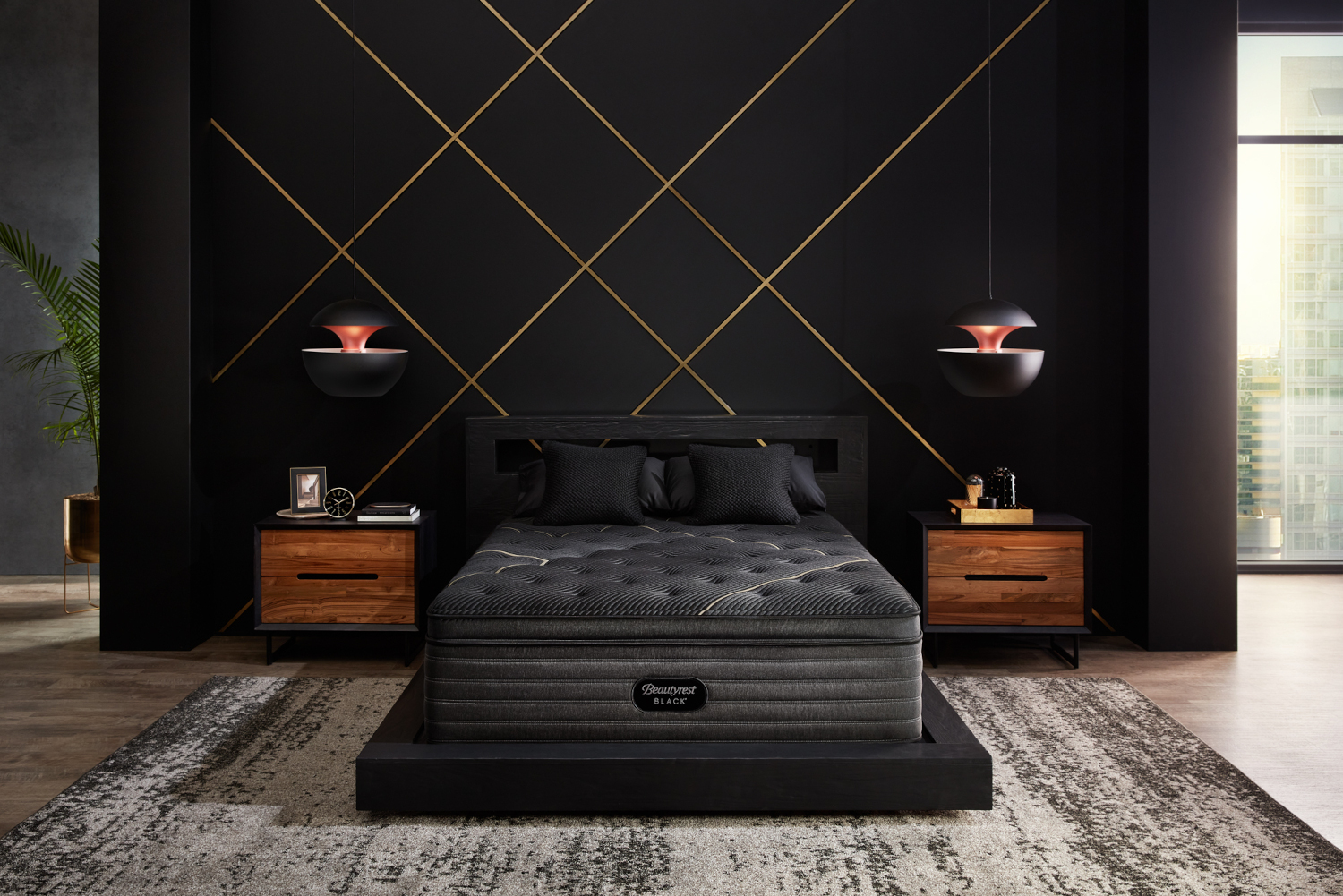 Beautyrest black on sale k