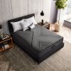 Beautyrest Black Hybrid L-Class Plush room overhead view