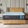 TEMPUR-LUXEbreeze 2.0 Medium Hybrid Mattress in bedroom