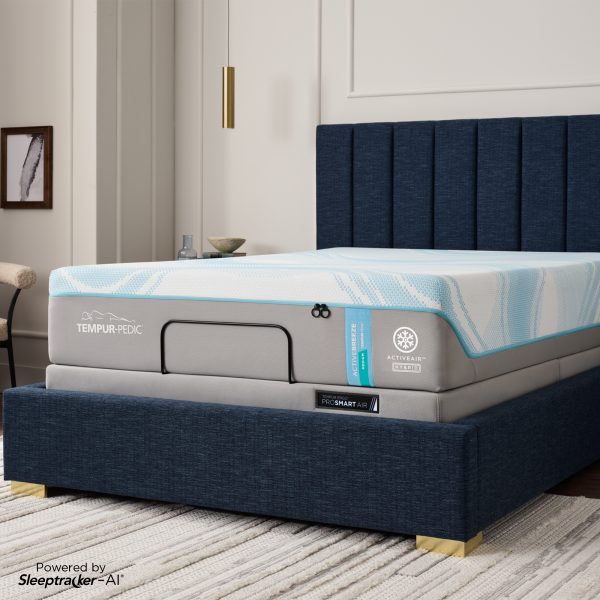 Tempurpedic ActiveBreeze Smart Bed Room Side View