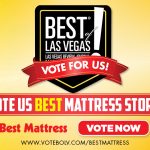 Vote for us as Best Mattress Store in Las Vegas, NV