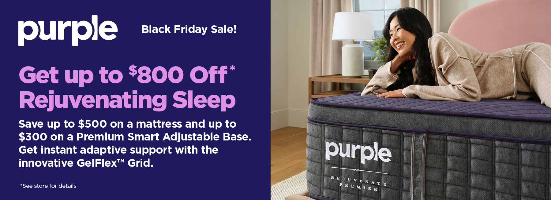 Purple Black Friday Sale