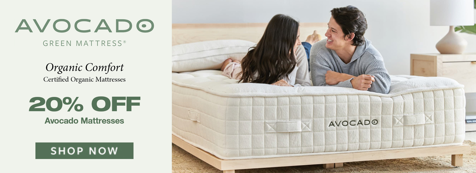 Avocado Mattresses 20% Off